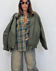 Biker ecopelle overfit