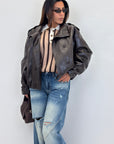 Bomber ecopelle 30283