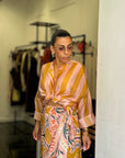 Camicia rosa/giallo