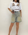 T-shirt con spalline e foulard 1946-01