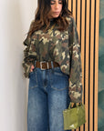Long Sleeve Crop Mimetic Lumina 6299
