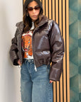 Bomber Croco Ecopelle 825809