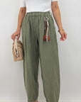 Pantalone in lino 825198A