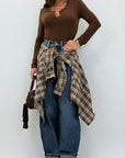 Jeans con risvolto 5780