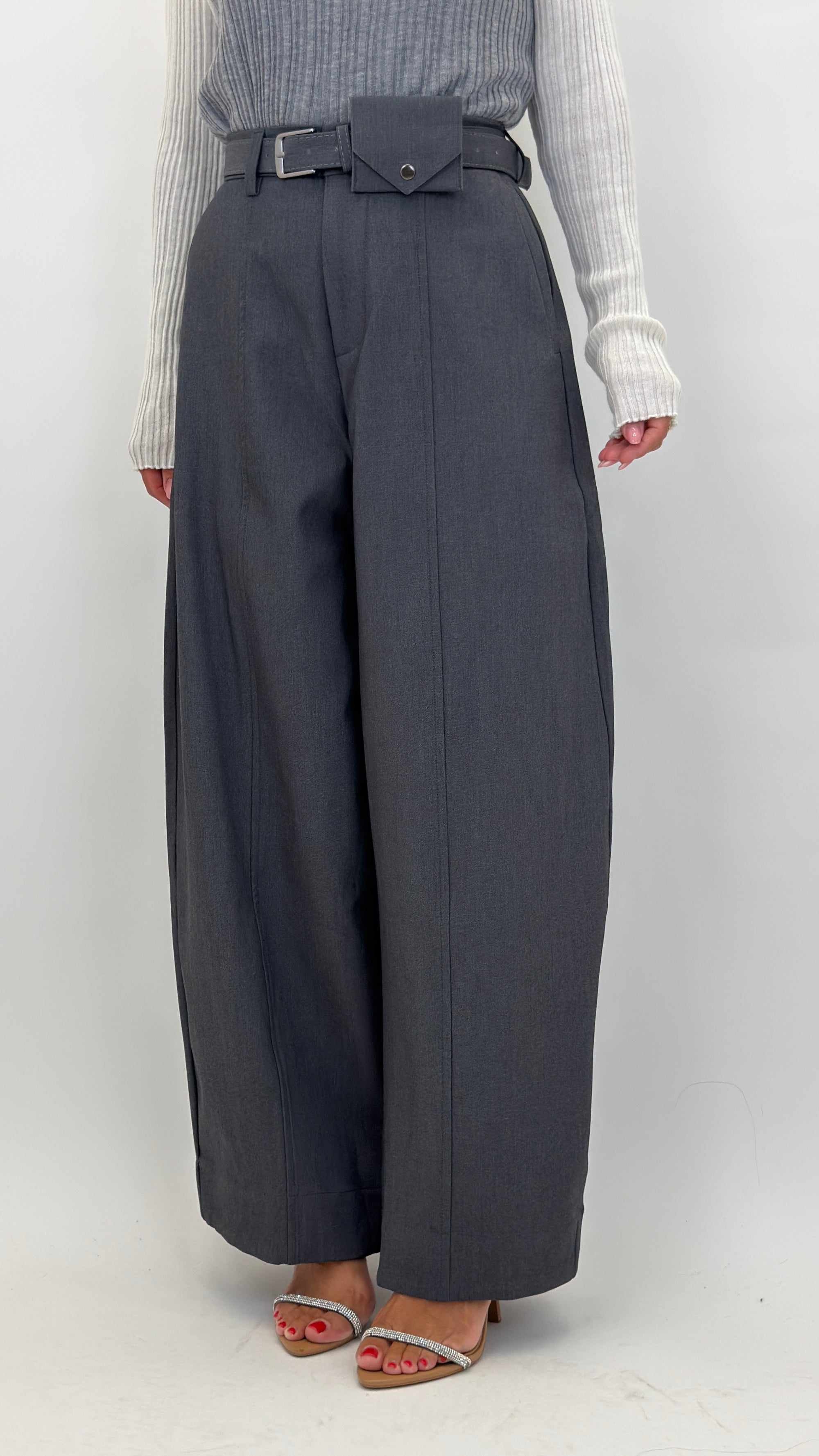 Pantalone con cintura 16661