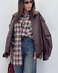 Biker in ecopelle 30384
