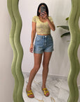 T-shirt Crop 1237