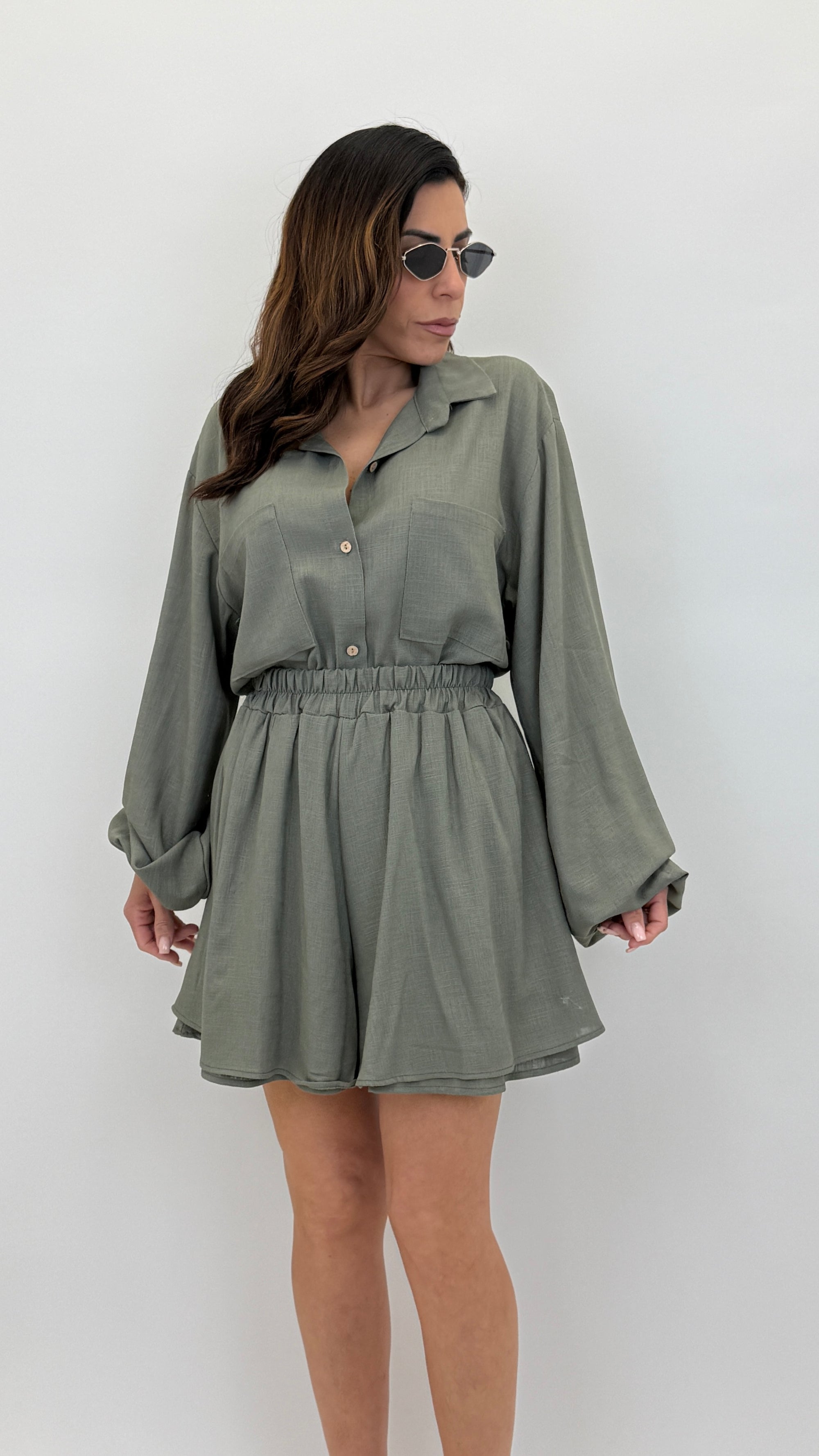 Coordinato Misto Lino 2562