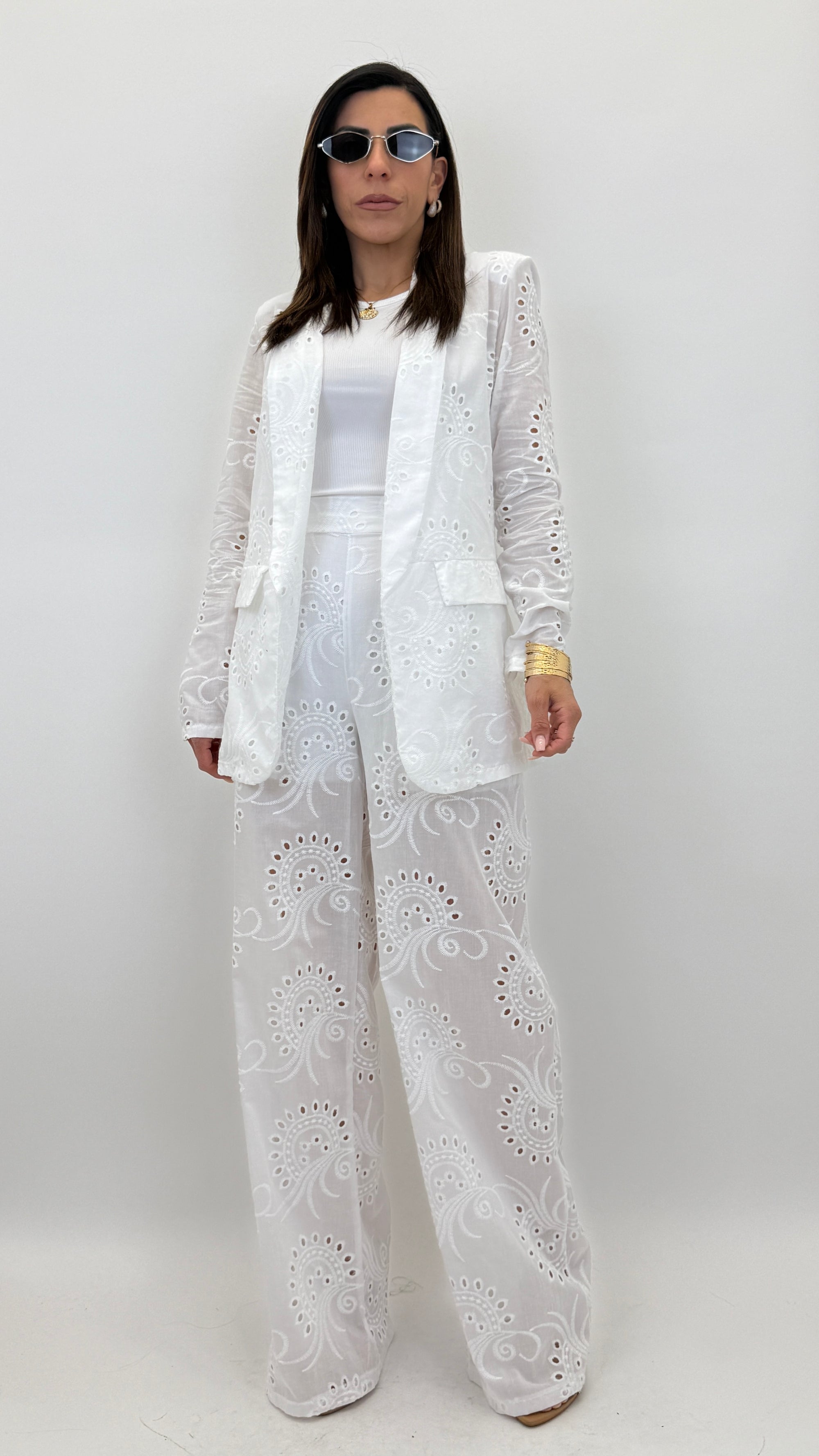 Tailleur in Pizzo San Gallo 86113