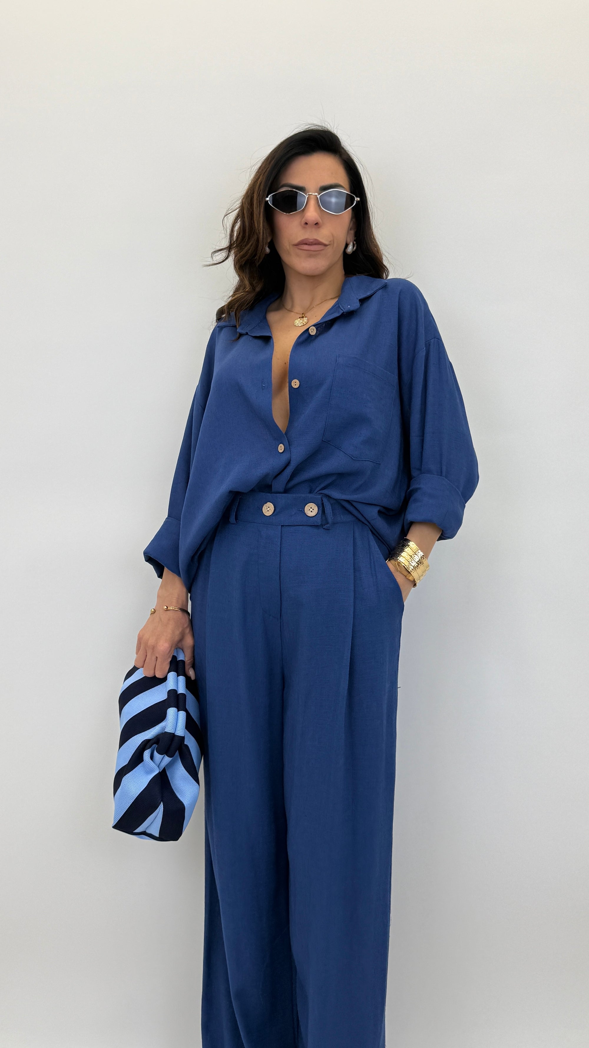 Coordinato Misto Lino 2437