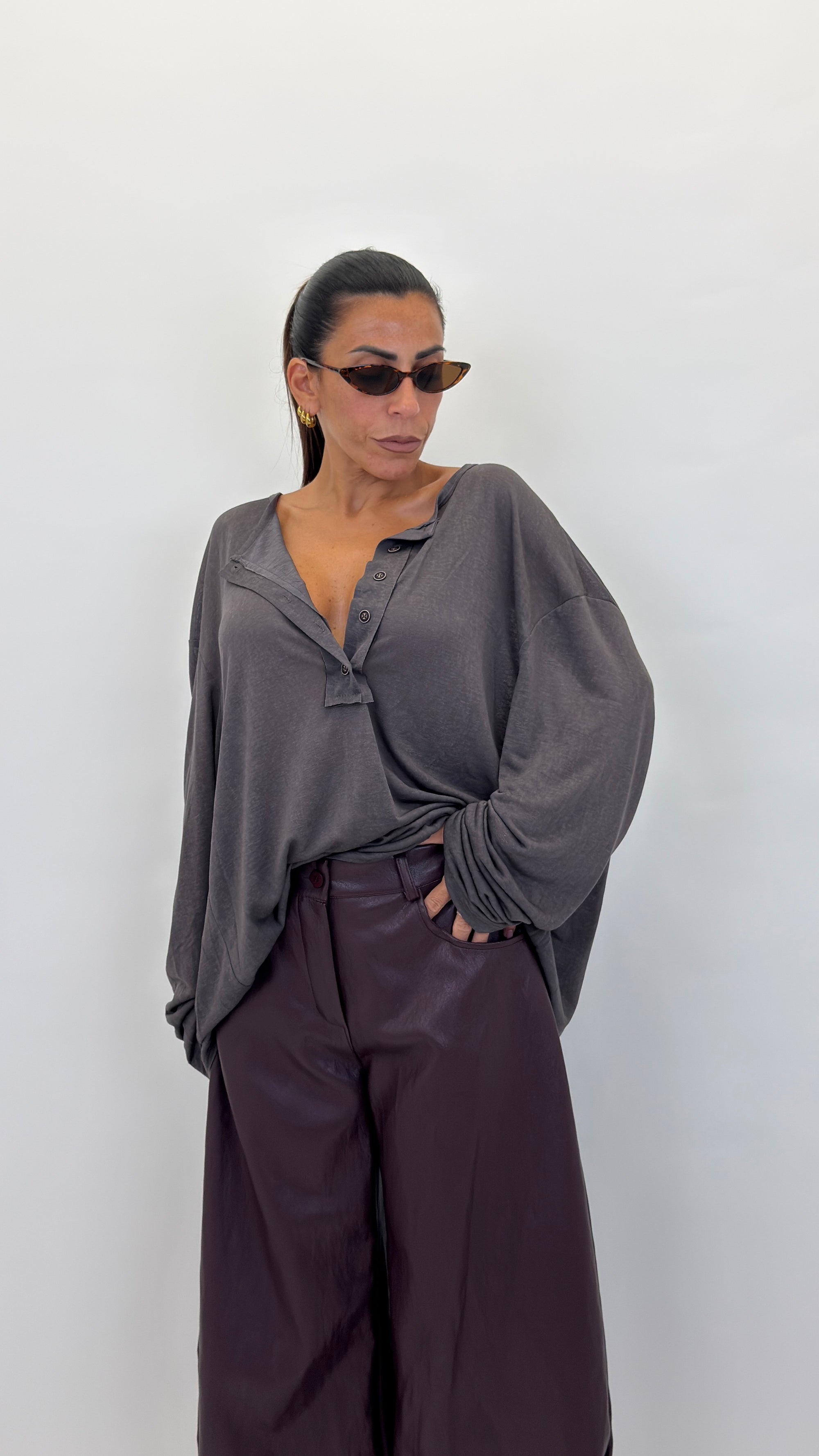 Maglia con bottoni 56545