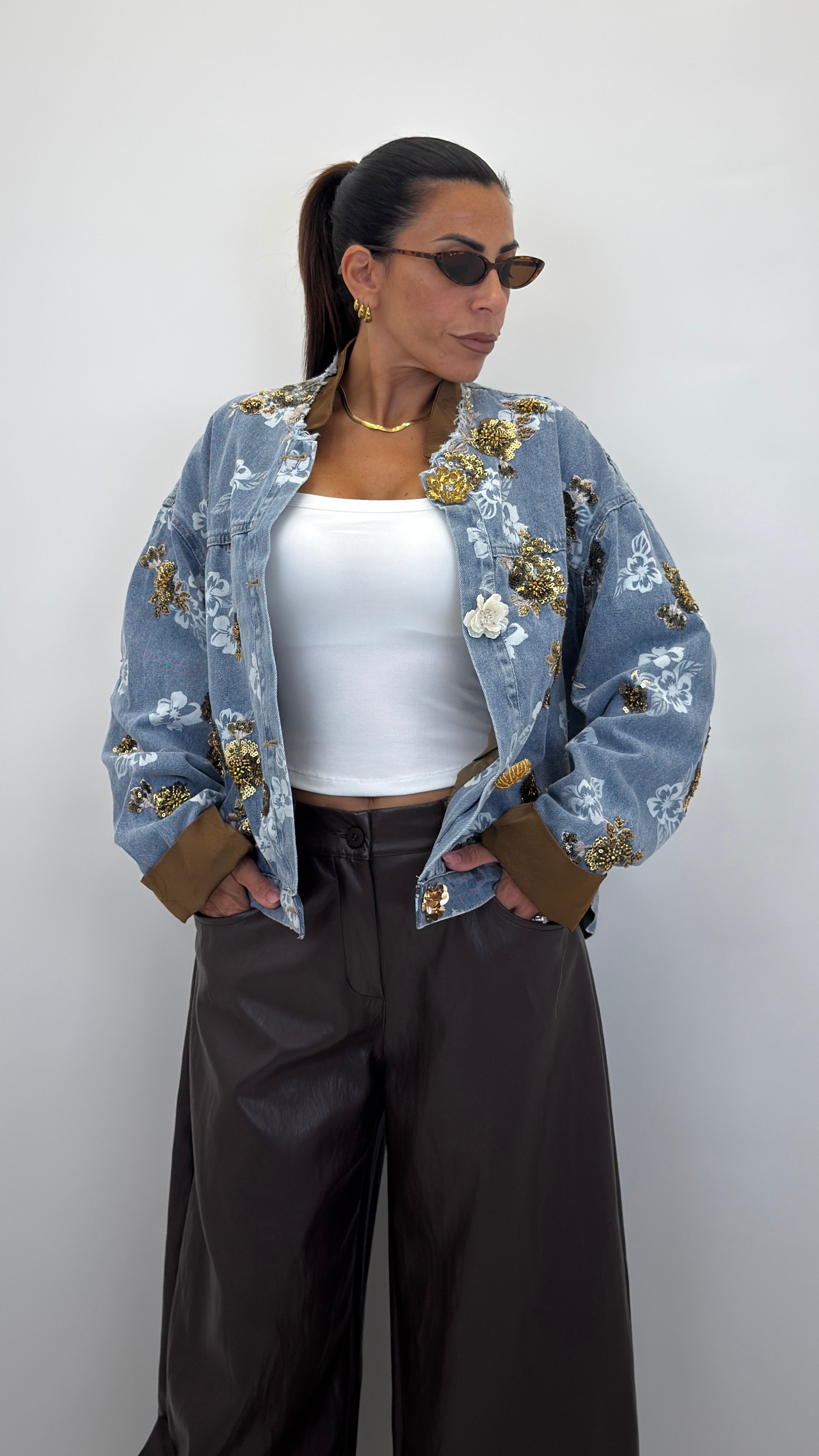 Giubbino Flowers 57633