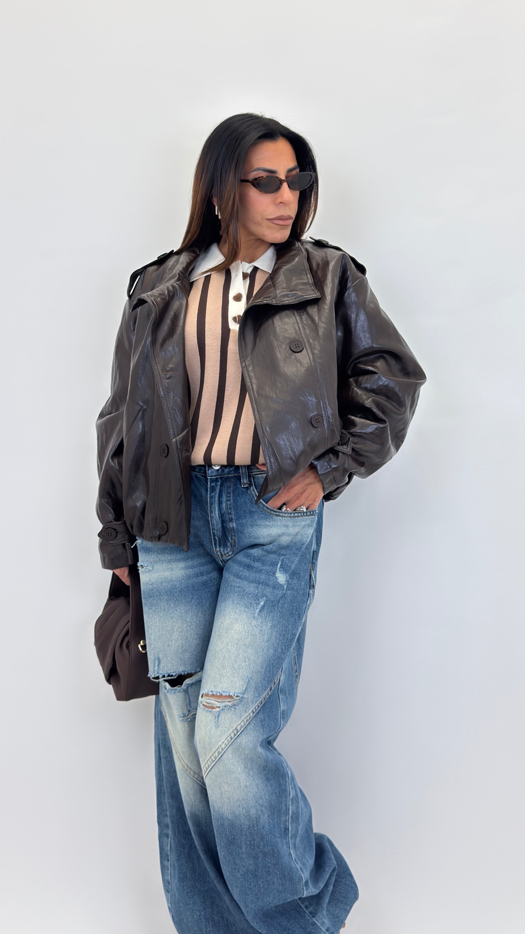 Bomber ecopelle 30283