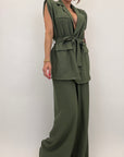 Coordinato gilet con fusciacca 15905