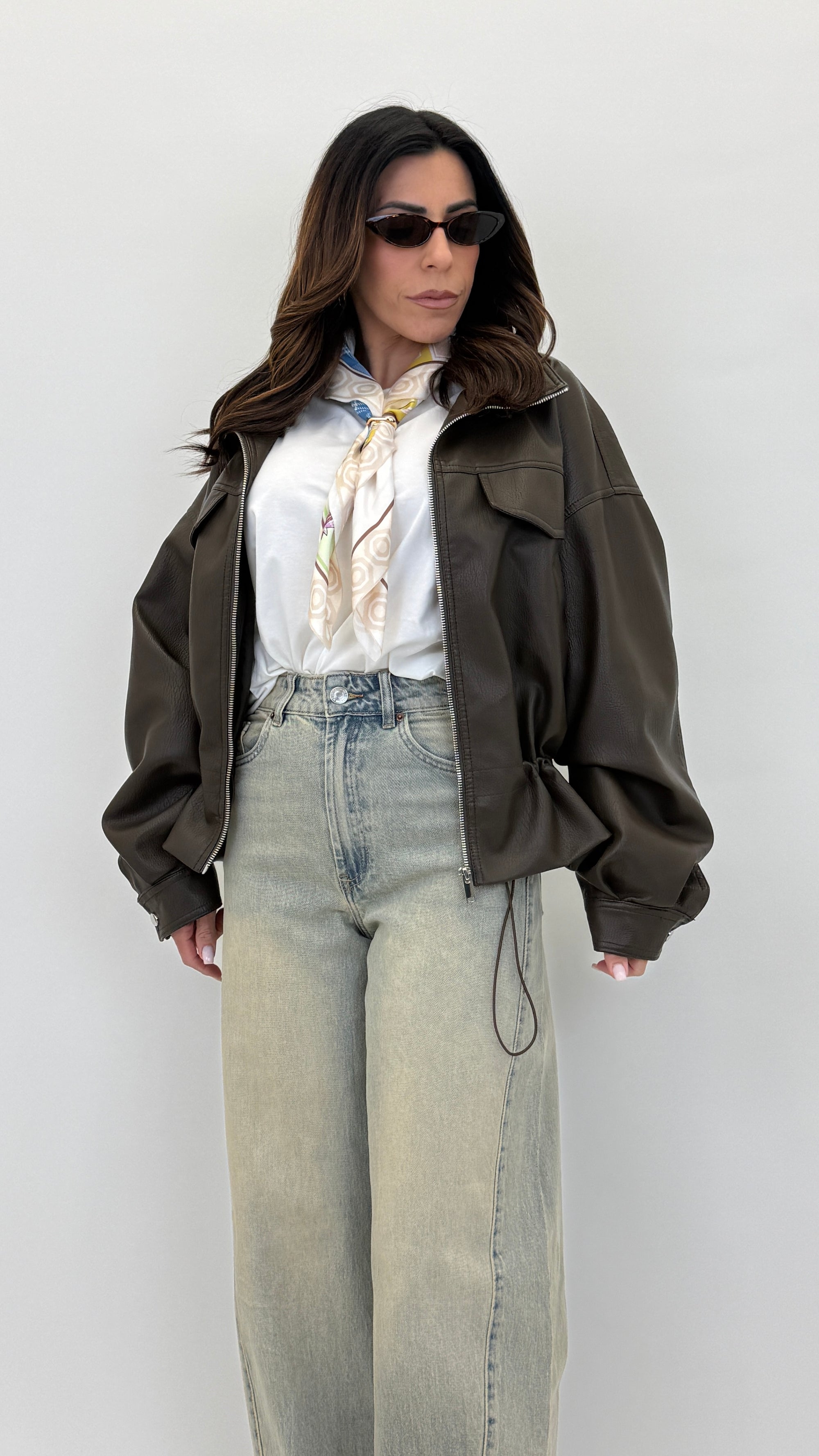 Bomber Ecopelle 7163-2