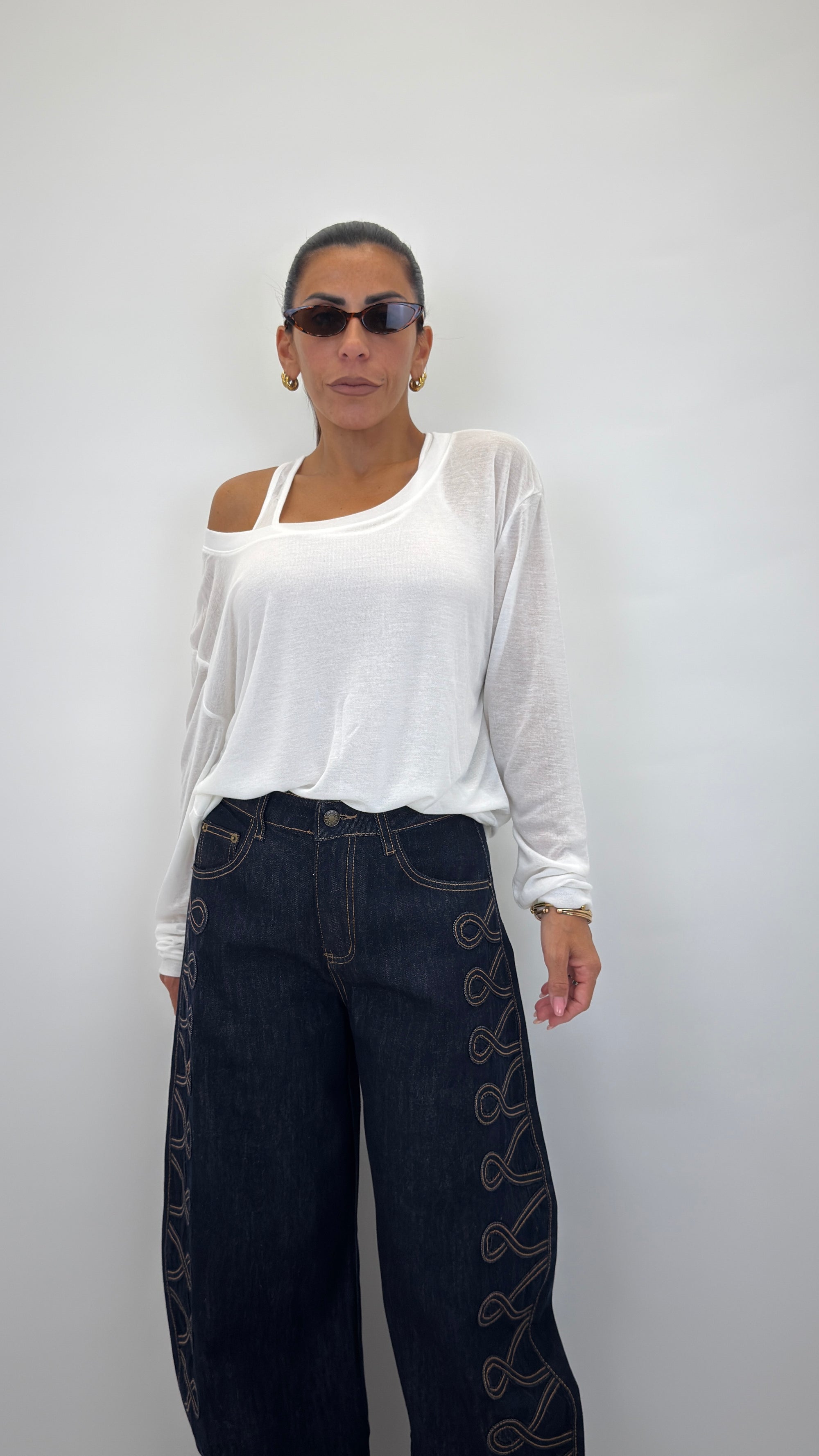 Maglia con top 15294