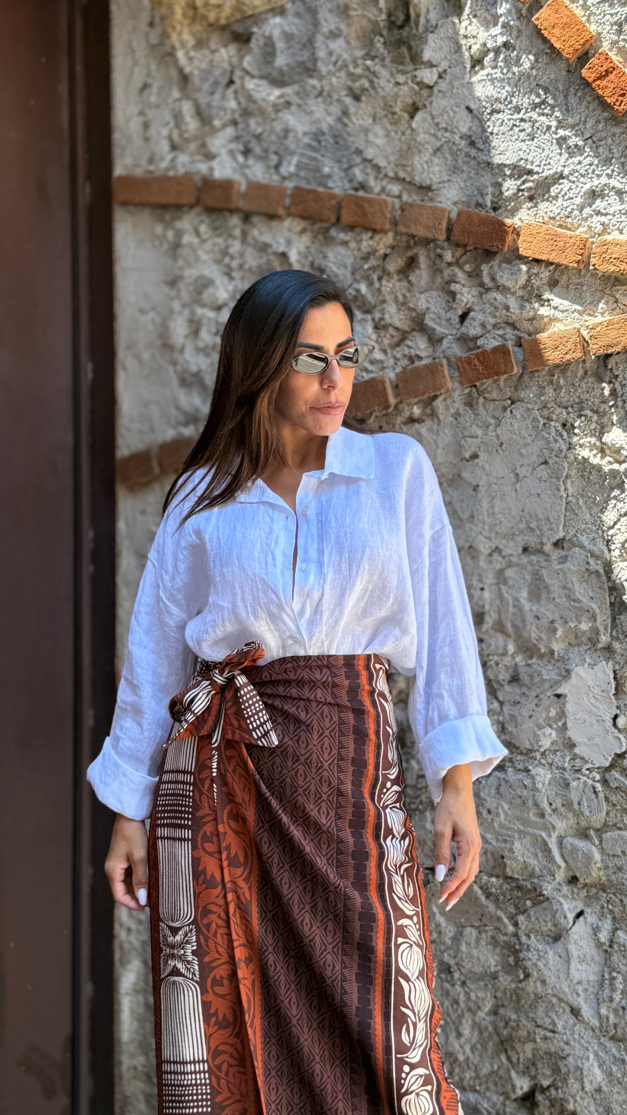 Camicia in lino 26693