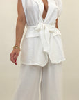 Coordinato gilet con fusciacca 15905