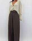 Pantalone con cintura 16661