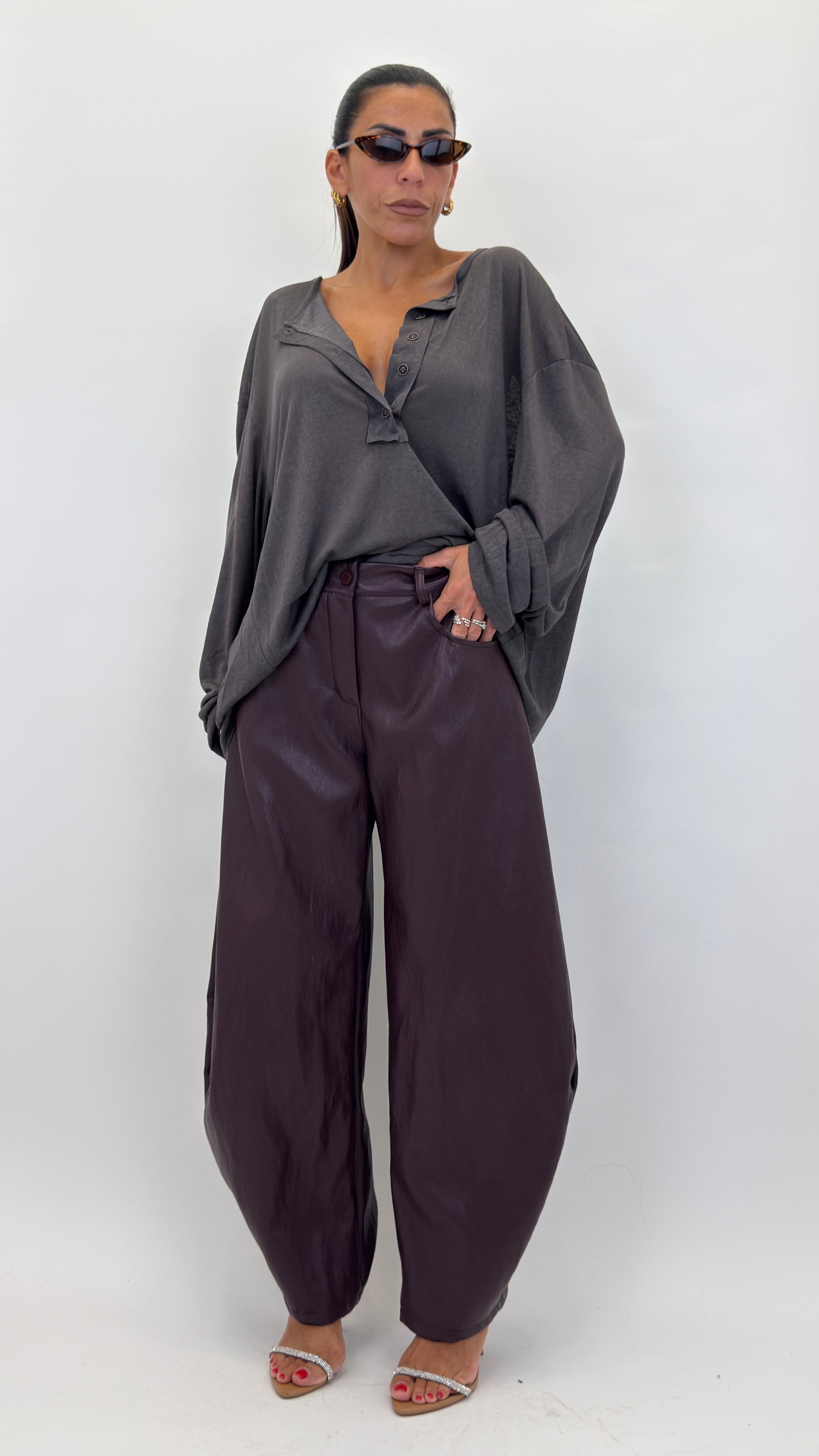 Maglia con bottoni 56545