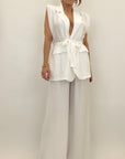 Coordinato gilet con fusciacca 15905