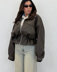 Bomber Ecopelle 7163-2