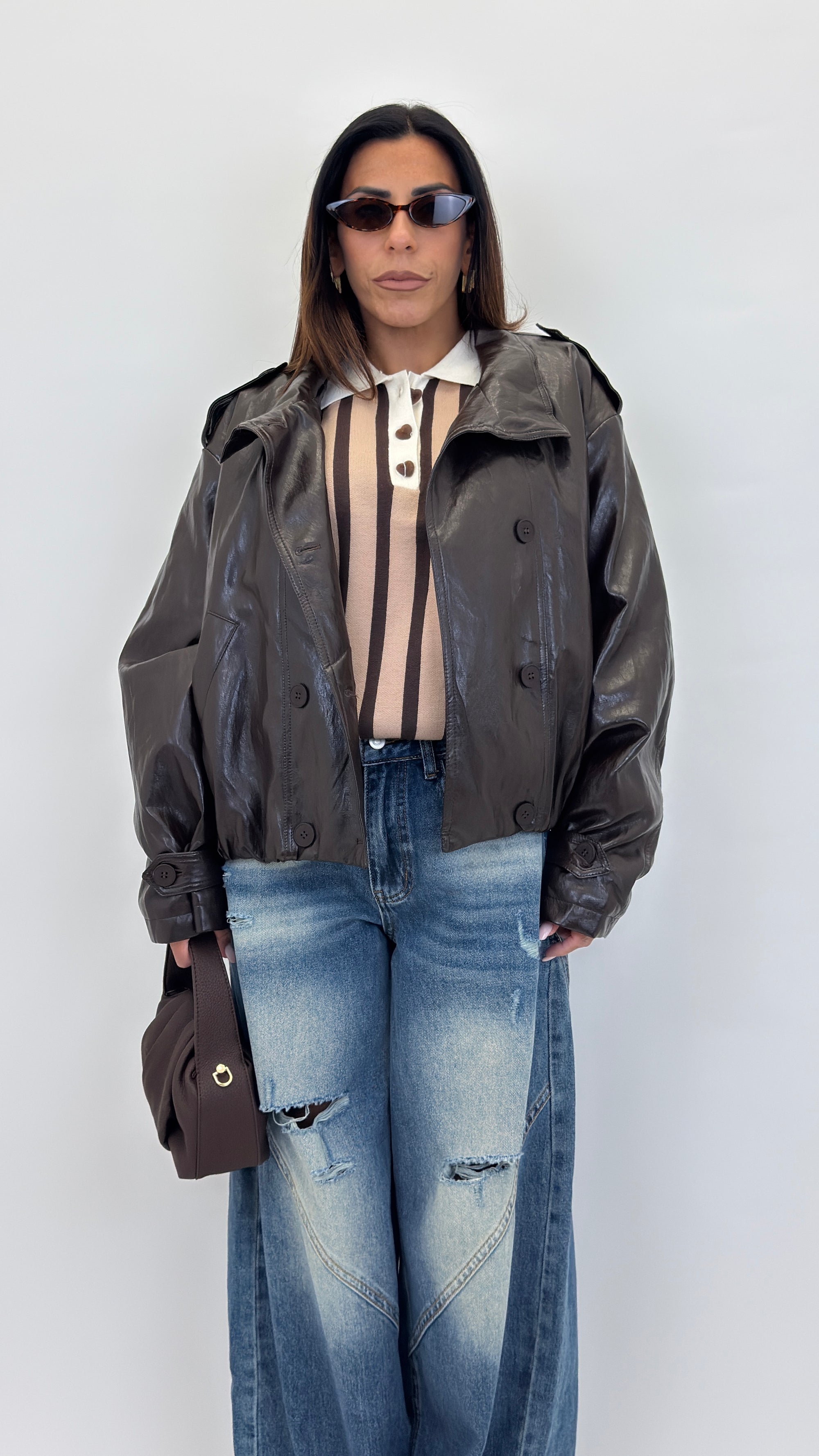 Bomber ecopelle 30283