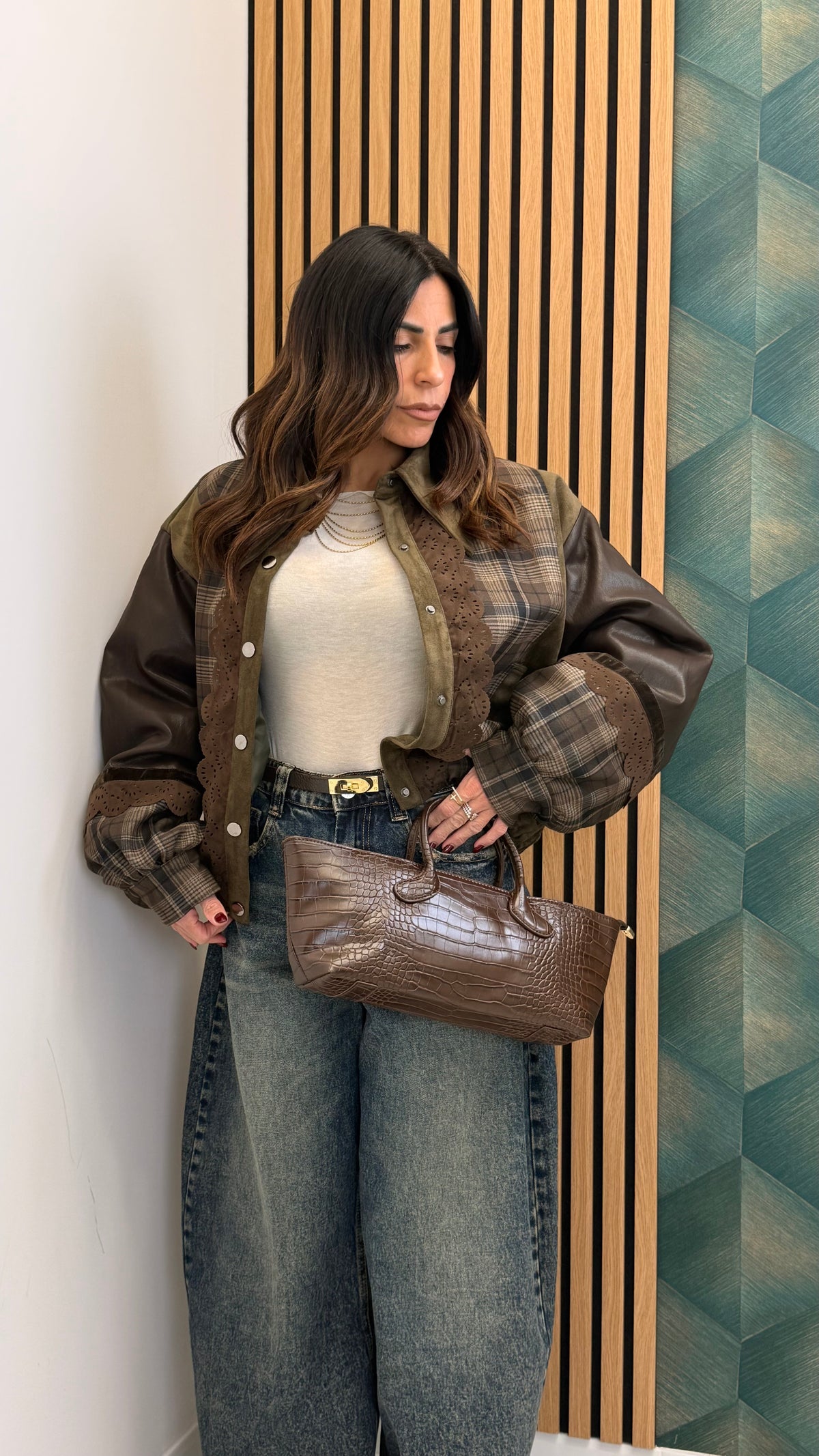 Bomber Tartan 330