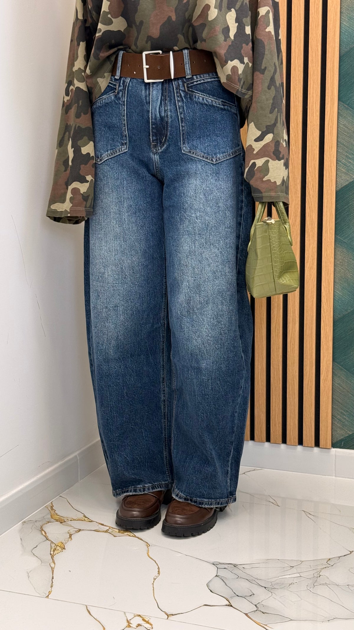 Jeans Balloon Retro 32839