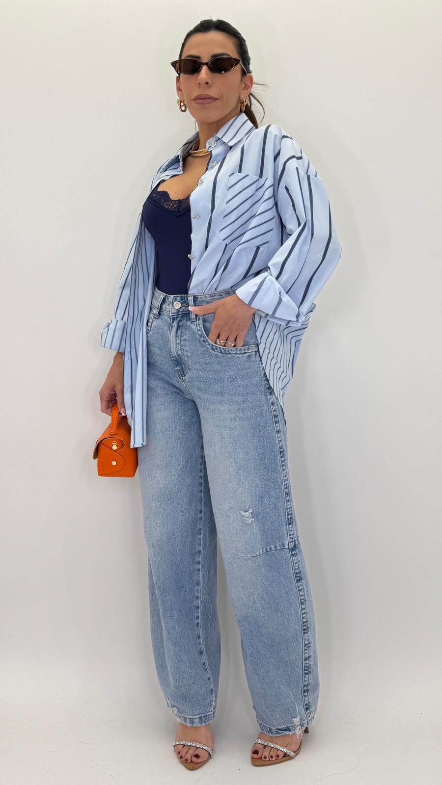 Camicia a righe 3301