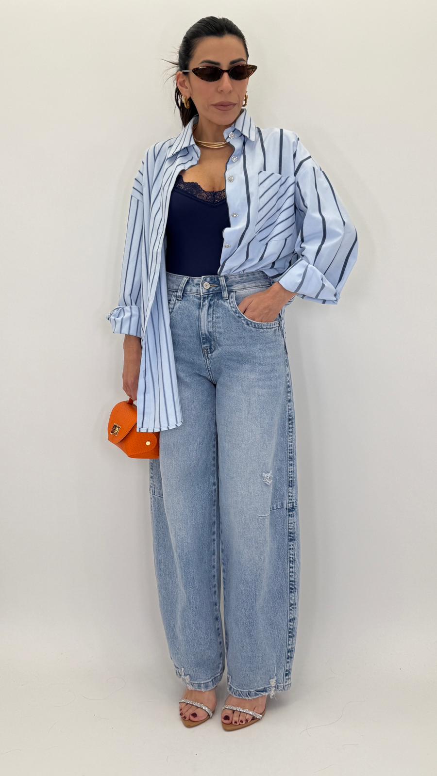 Camicia a righe 3301