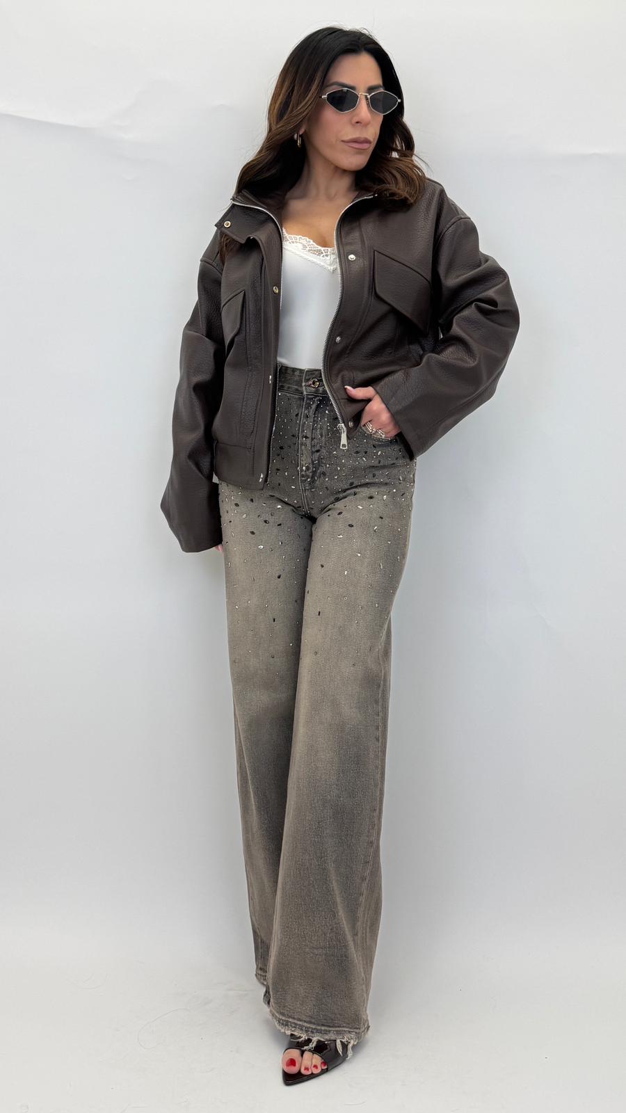 Bomber Ecopelle 661