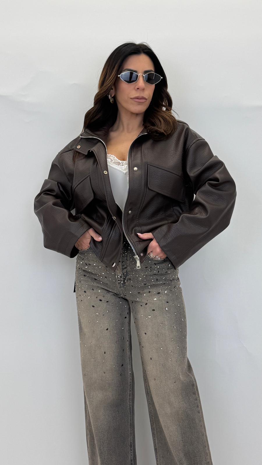 Bomber Ecopelle 661