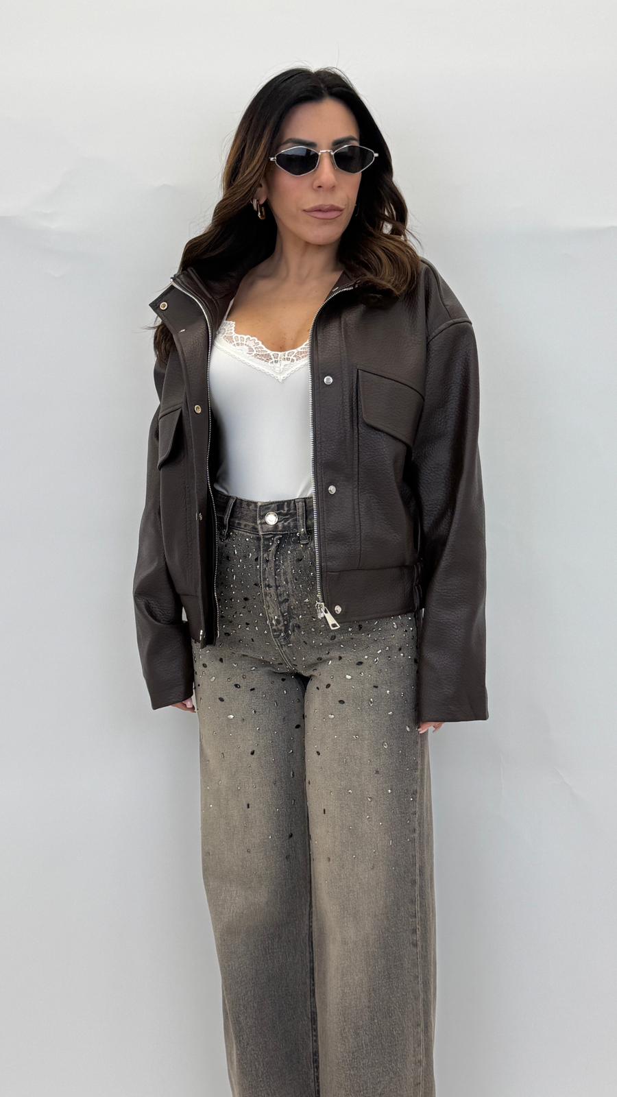 Bomber Ecopelle 661