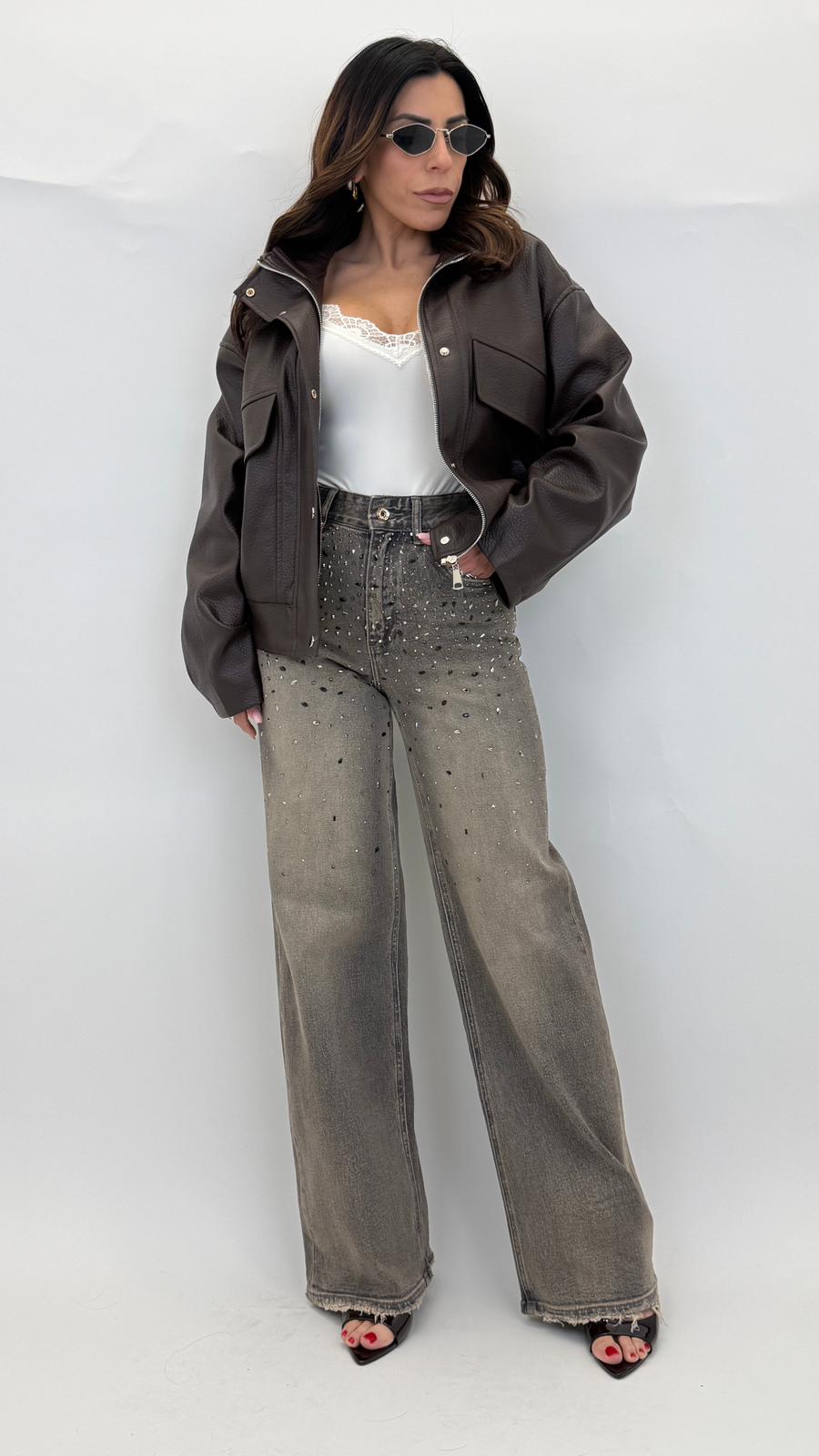 Bomber Ecopelle 661