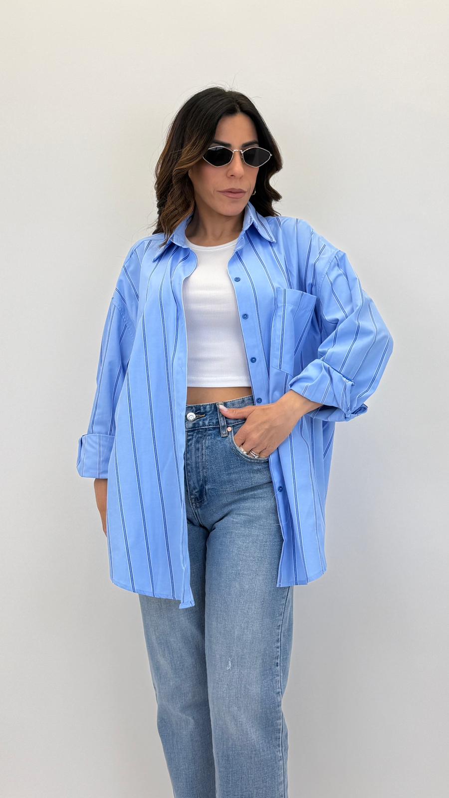 Camicia a righe 3266-2