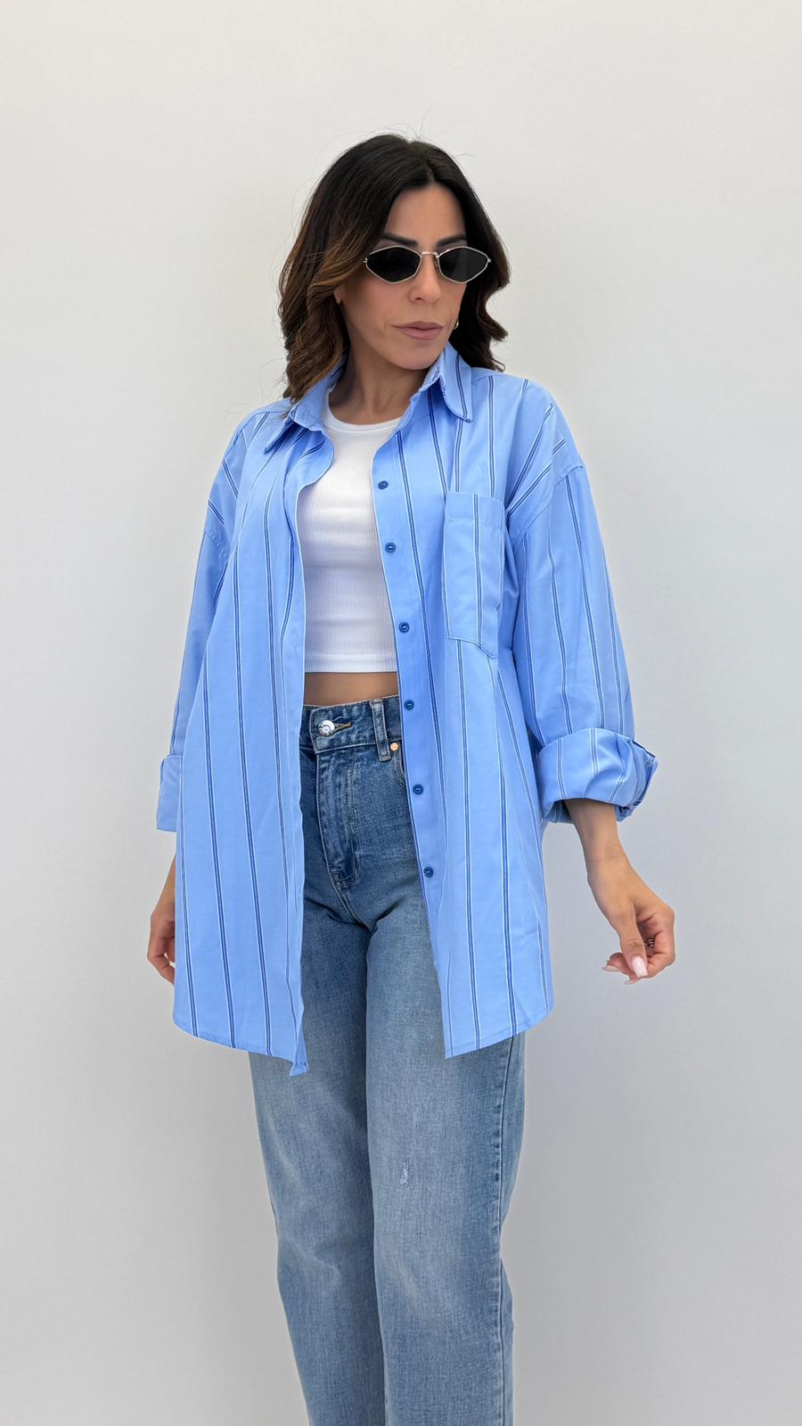 Camicia a righe 3266-2