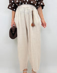 Pantalone in lino 825198A