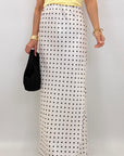 Gonna Satin Pois 6764