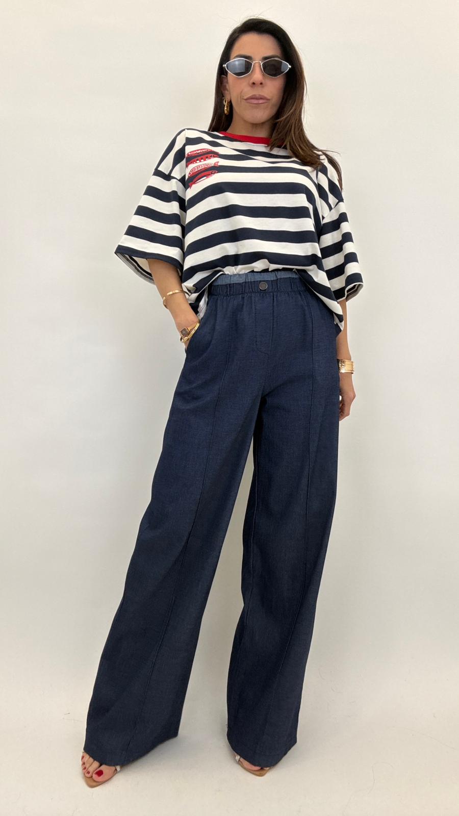Pantalone Chambray 61712