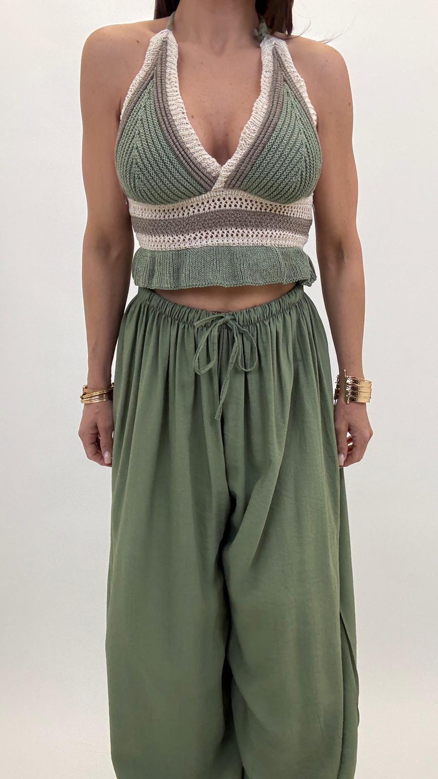 Top Bralette Crochet 22339