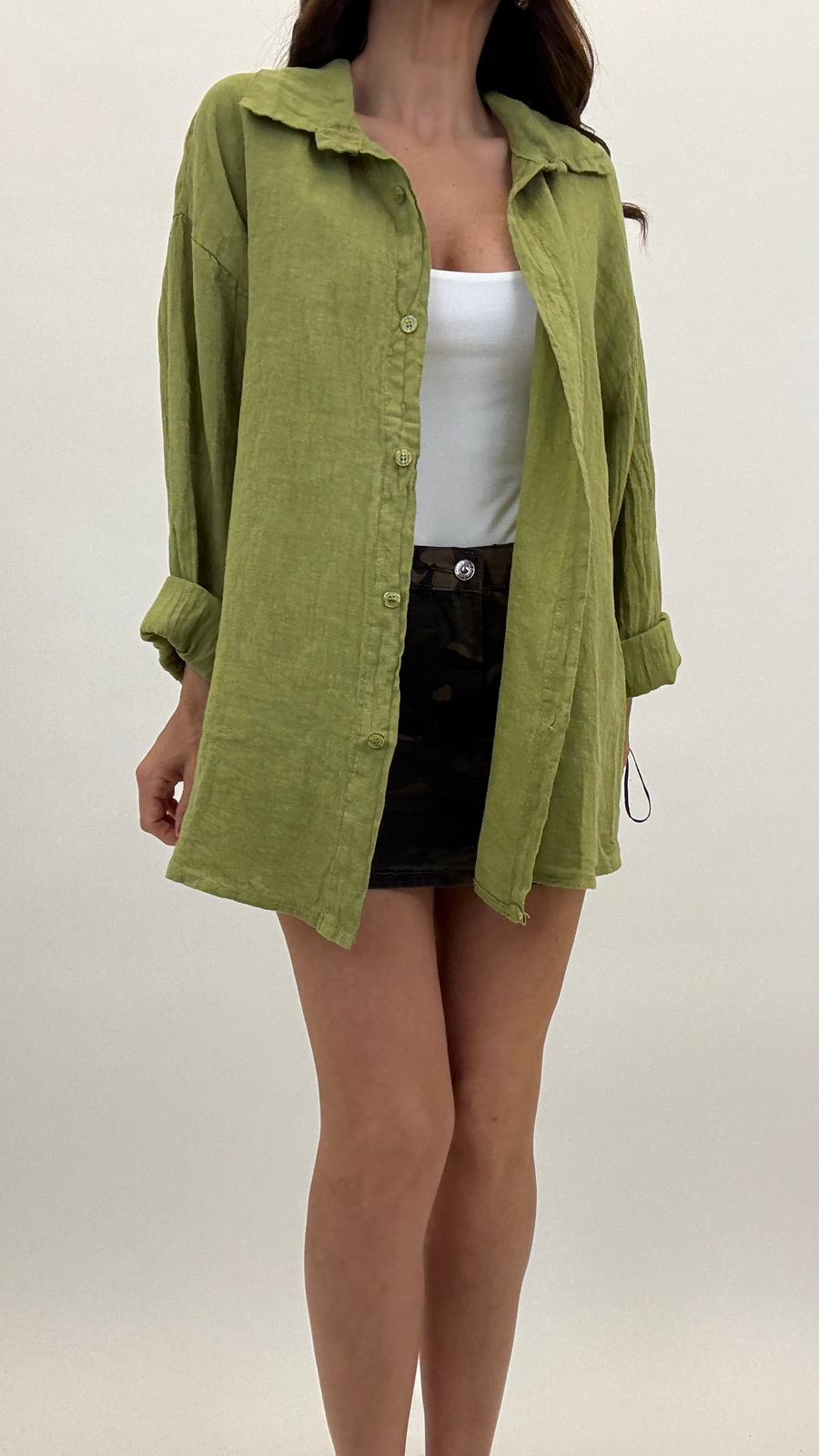 Camicia in lino 26693
