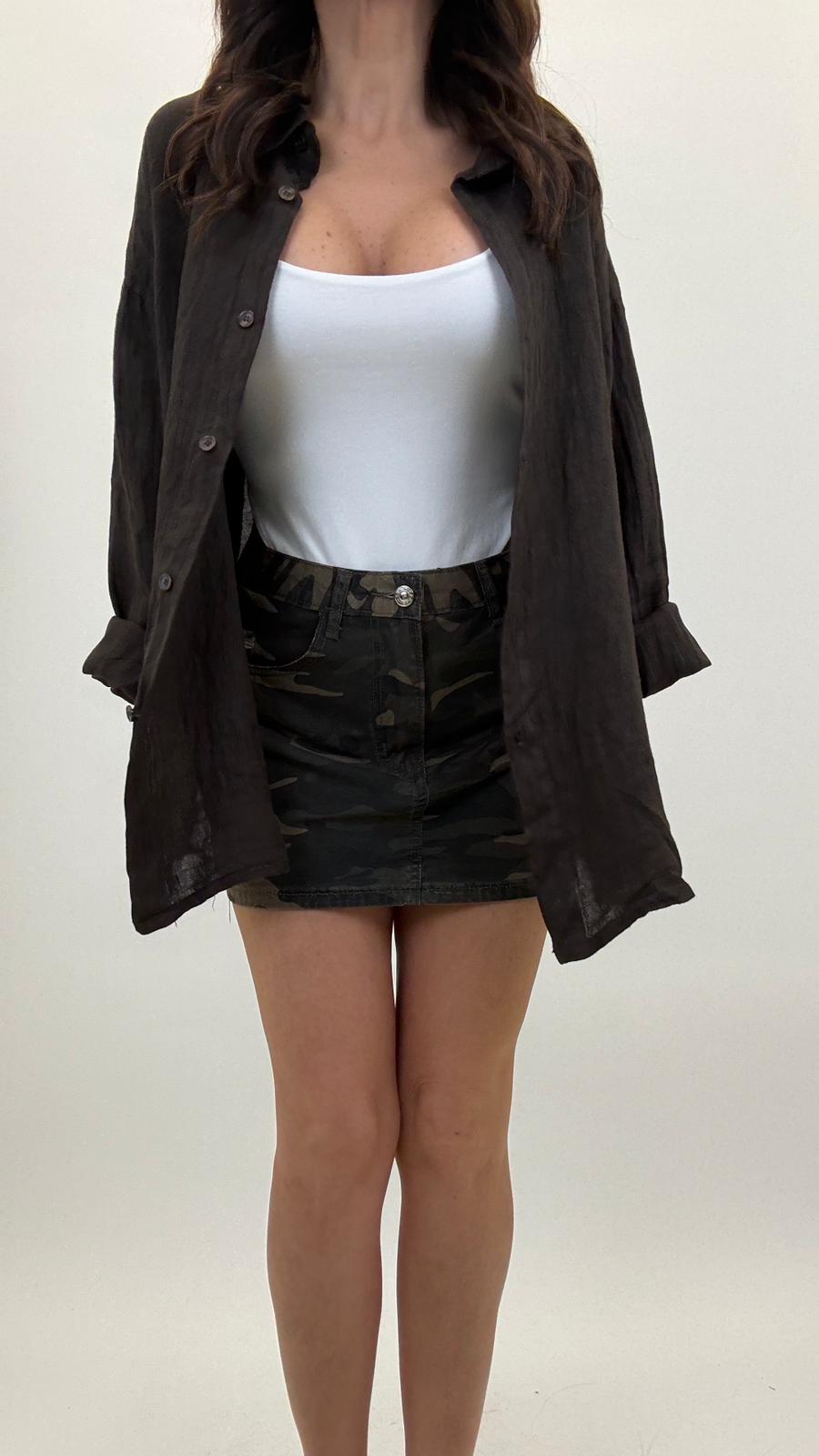 Camicia in lino 26693
