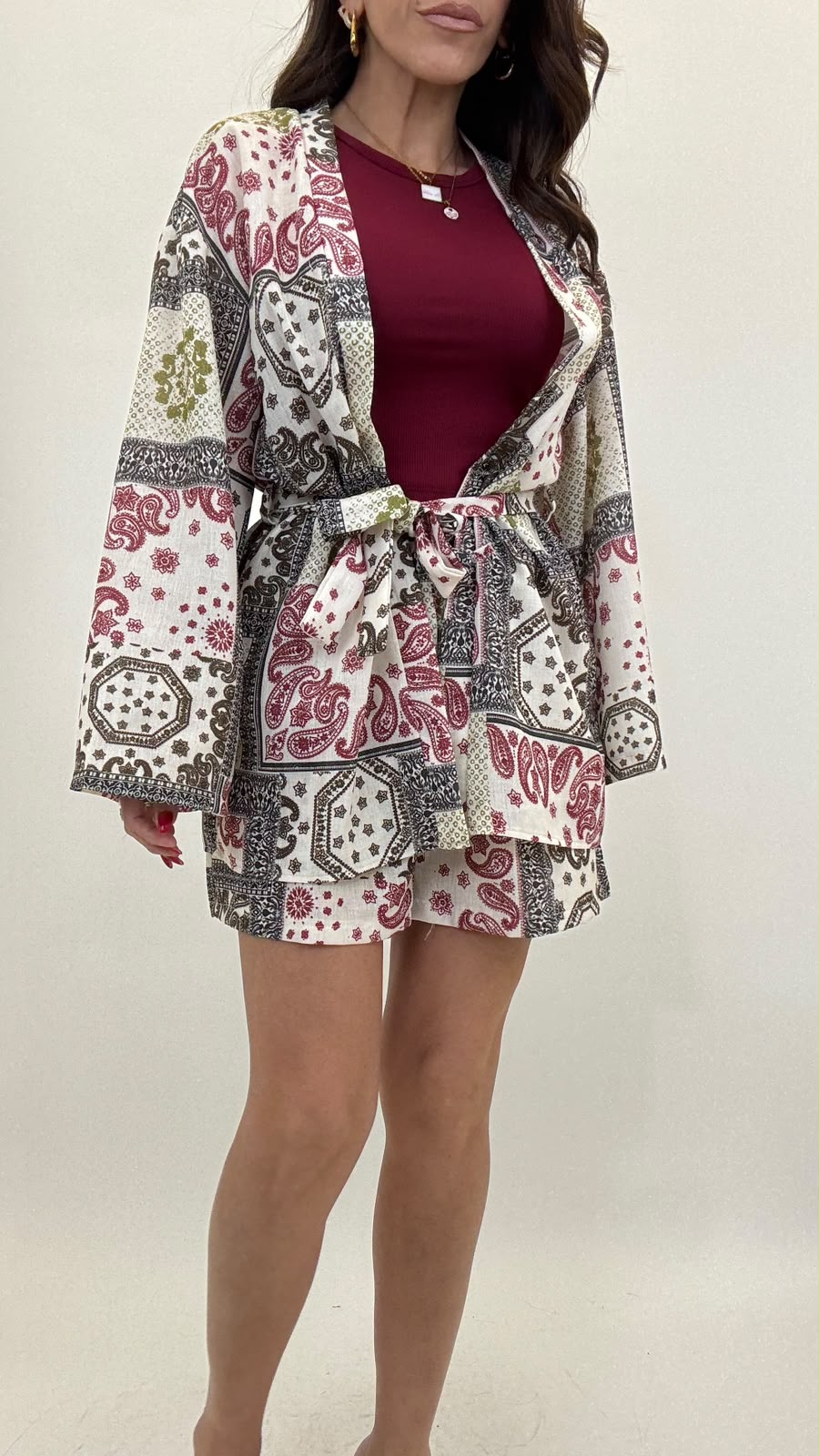 Coordinato Paisley 706288