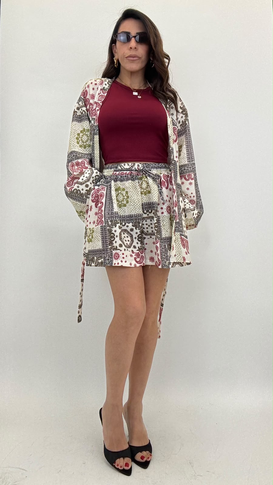 Coordinato Paisley 706288