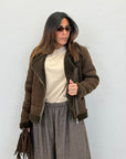 Giubbotto Shearling 25072
