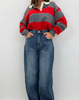 Pullover a righe 7364