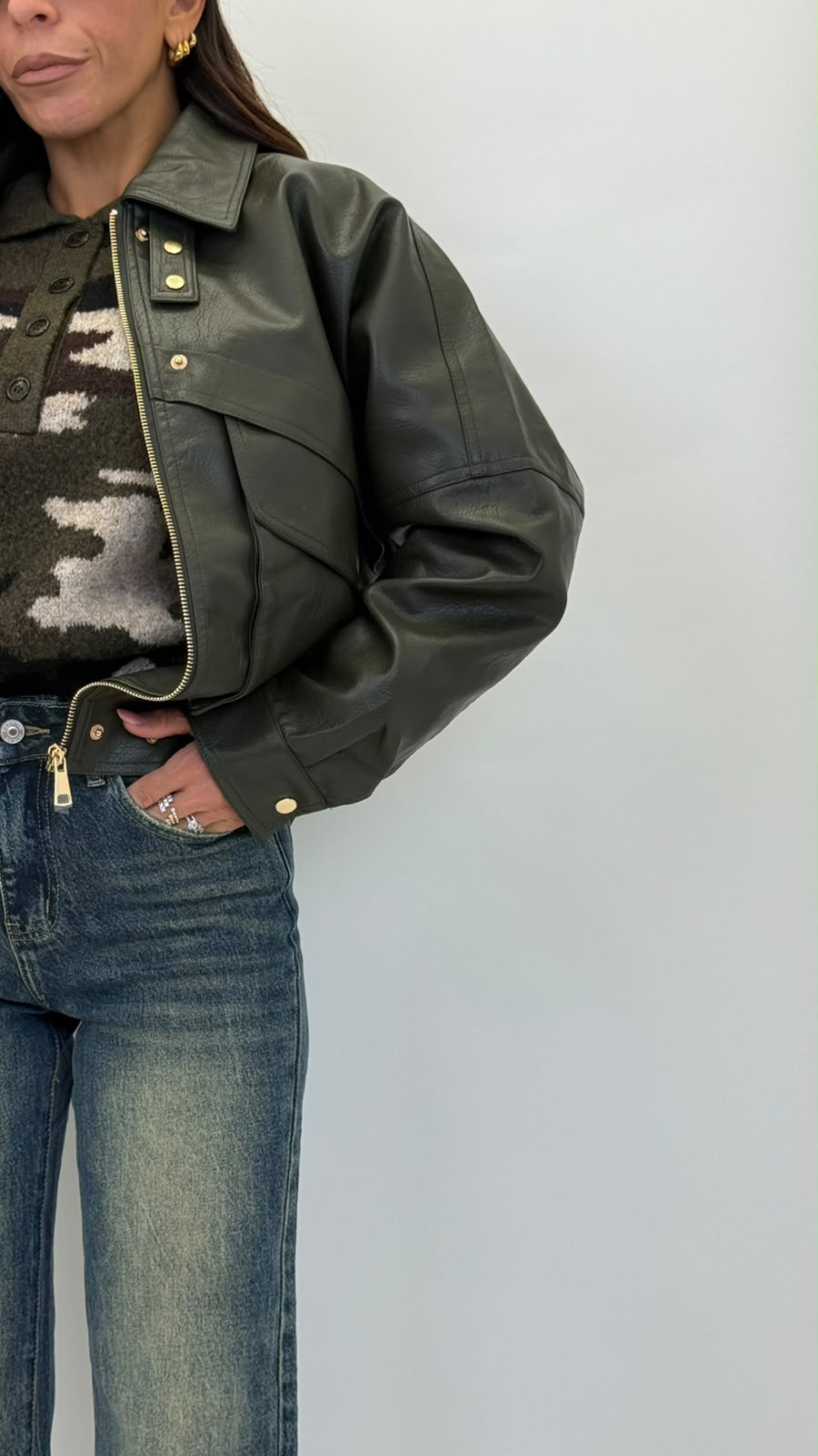 Biker con tasconi 89065