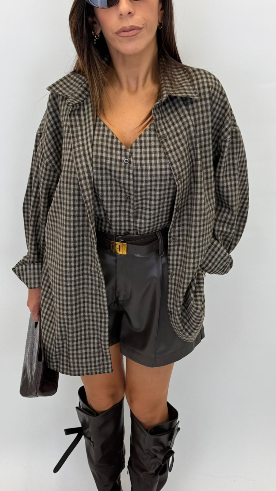 Camicia con gilet 1022