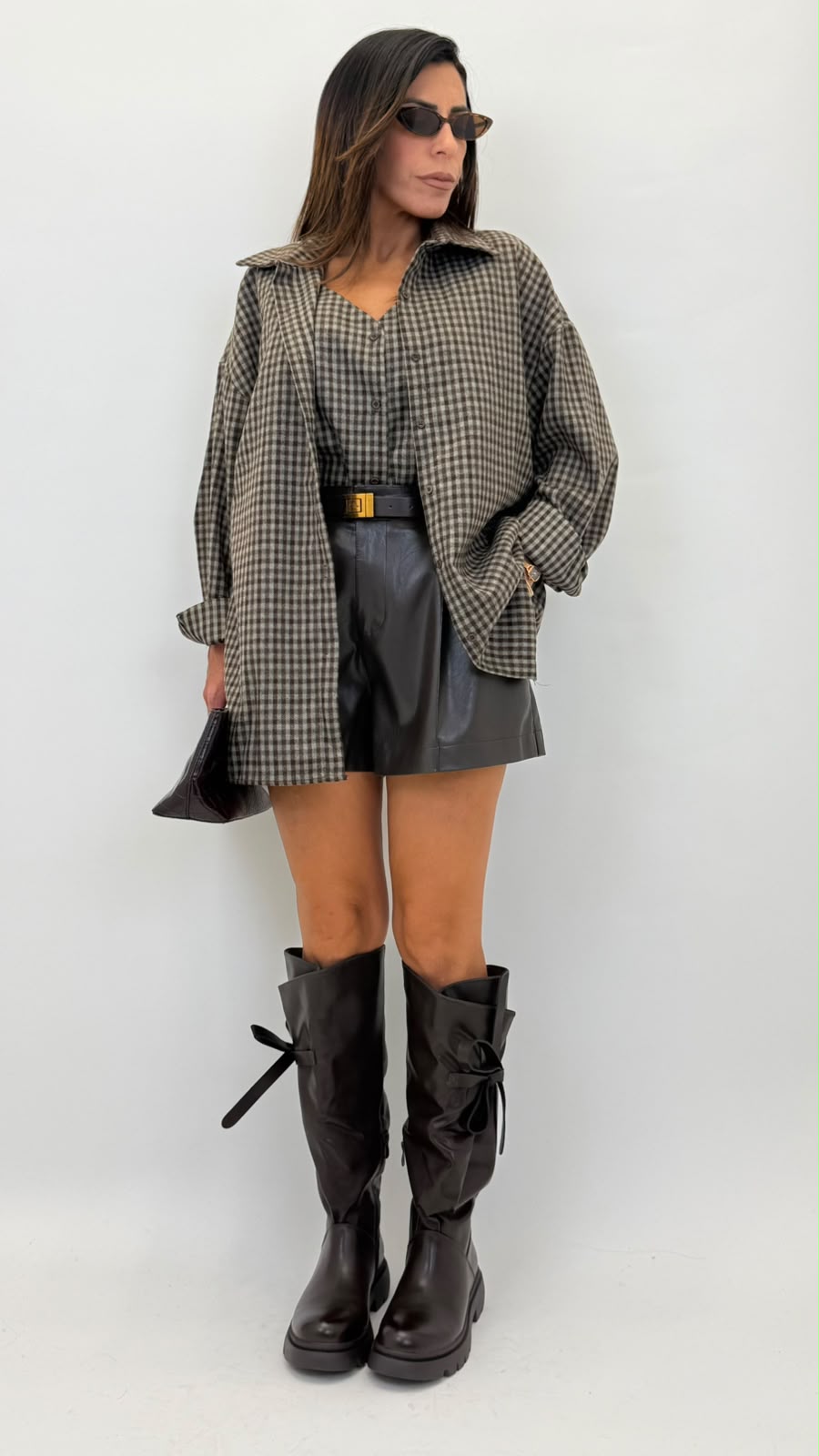 Camicia con gilet 1022